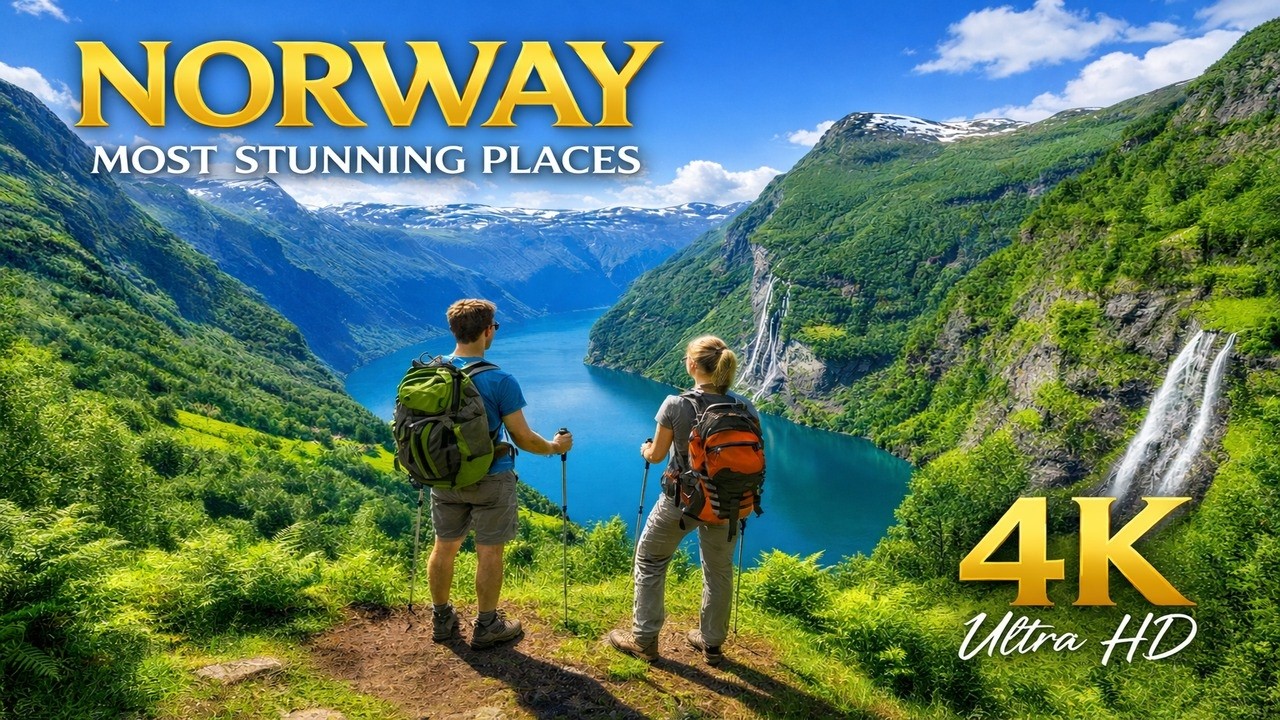 Norway Most Stunning Places in 4K 🇳🇴 | Top 10 Beautiful Places in Norway (Travel Guide)
