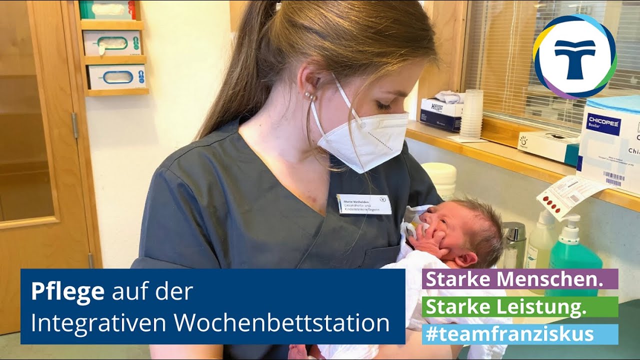 Pflege auf der Integrativen Wochenbettstation