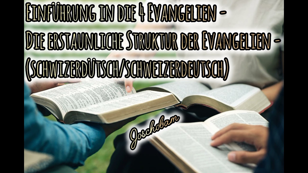 Einführung in die 4 Evangelien - Die erstaunliche Struktur der Evangelien - Dr. theol. Roger Liebi