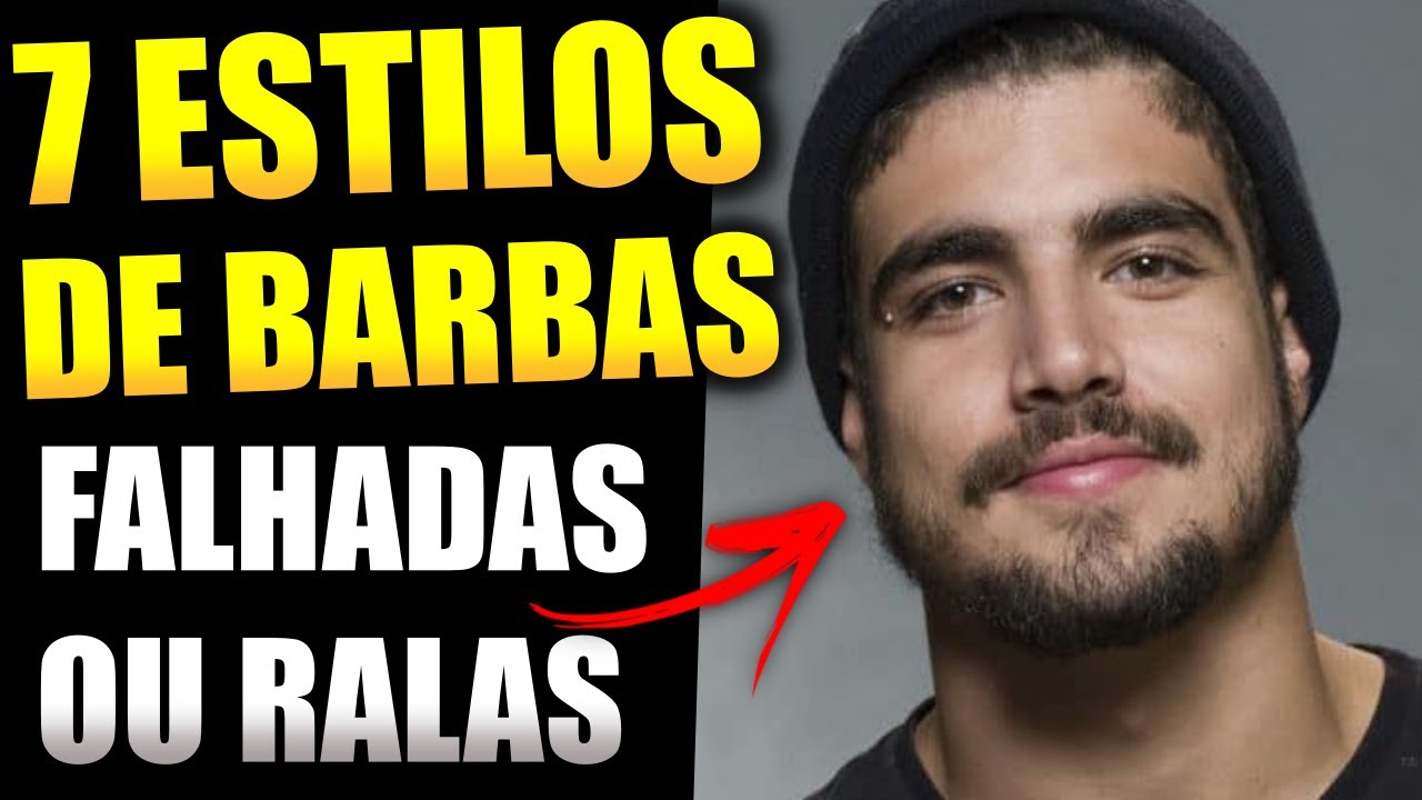 Tipos de BARBA FALHADA ou RALA Ideais Para Voc&ecirc; Inovar o Seu Visual