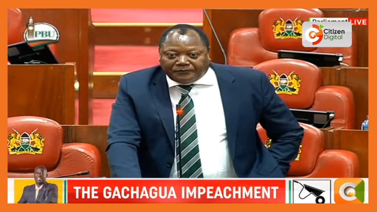 Budalangi MP Raphael Wanjala: Gachagua was sacked as a District Officer (DO) on July 30, 1997