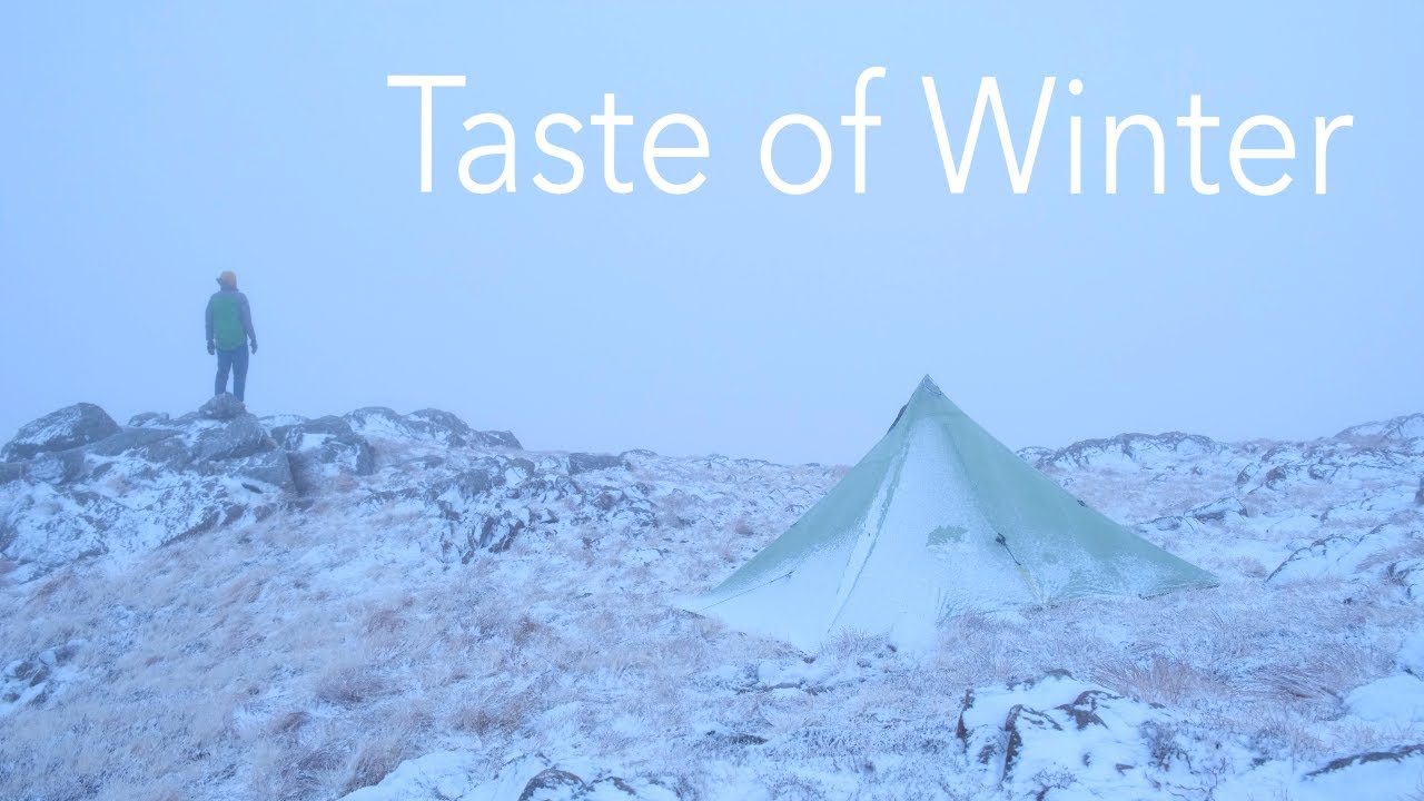 Solo Winter Summit Camp in the Scottish Highlands - A Taste of Winter