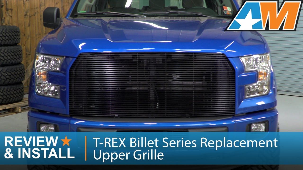 2015-2017 Ford F-150 T-REX Billet Series Replacement Upper Grille Review & Install