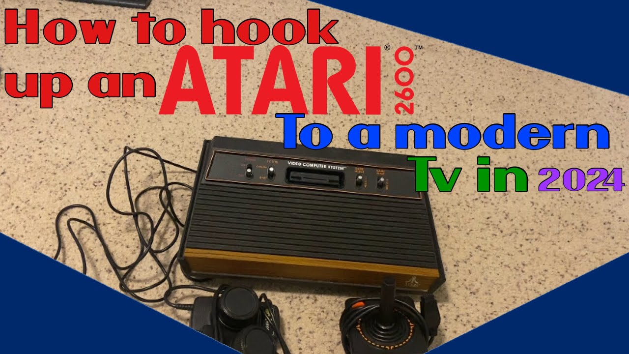 Как легко подключить Atari 2600 к современному телевизору в 2025 году
