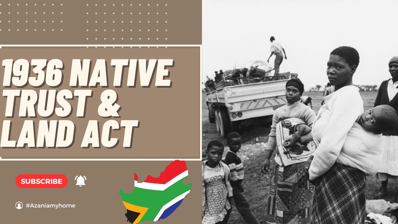 The 1936 Land Act That Ruined An Entire Nation