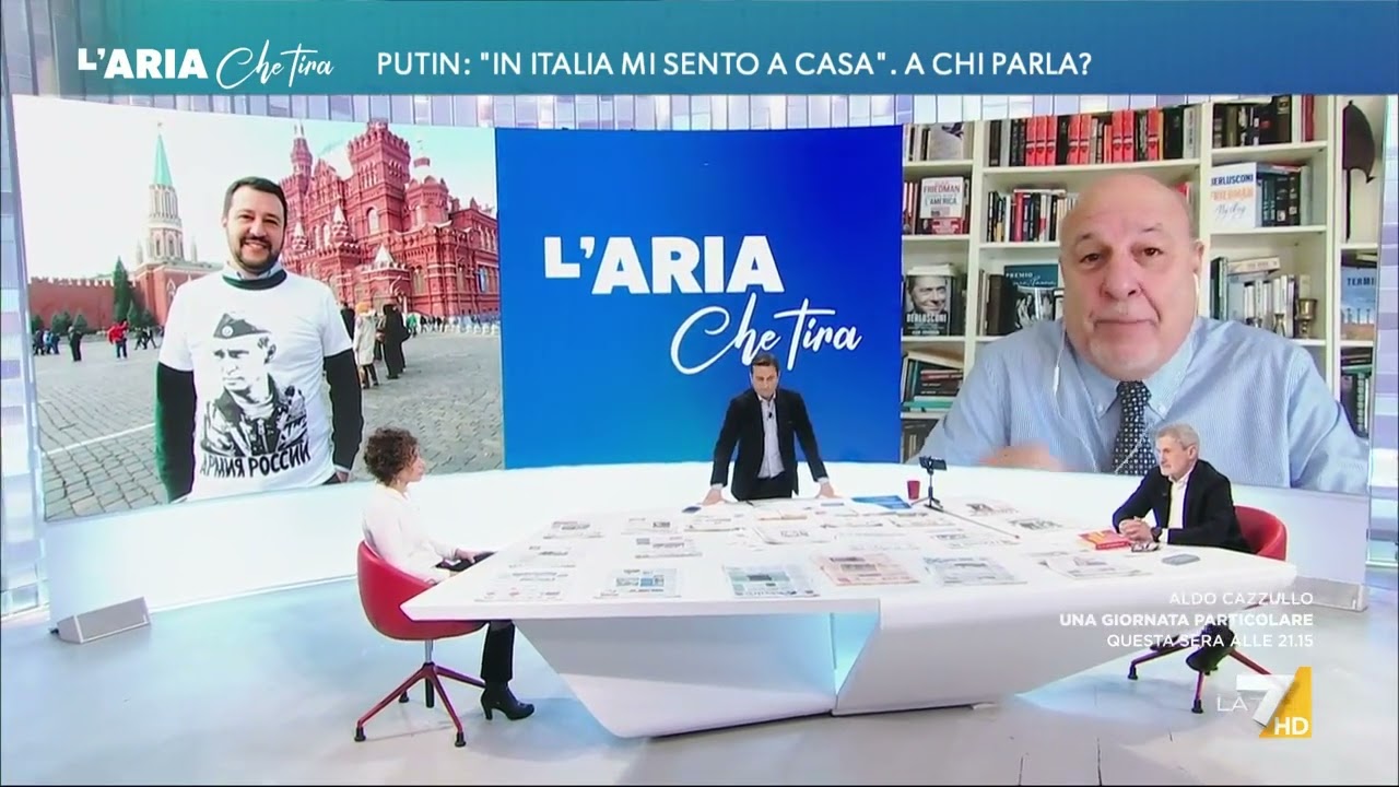 Putin in Italia si sente a casa, Alan Friedman: 