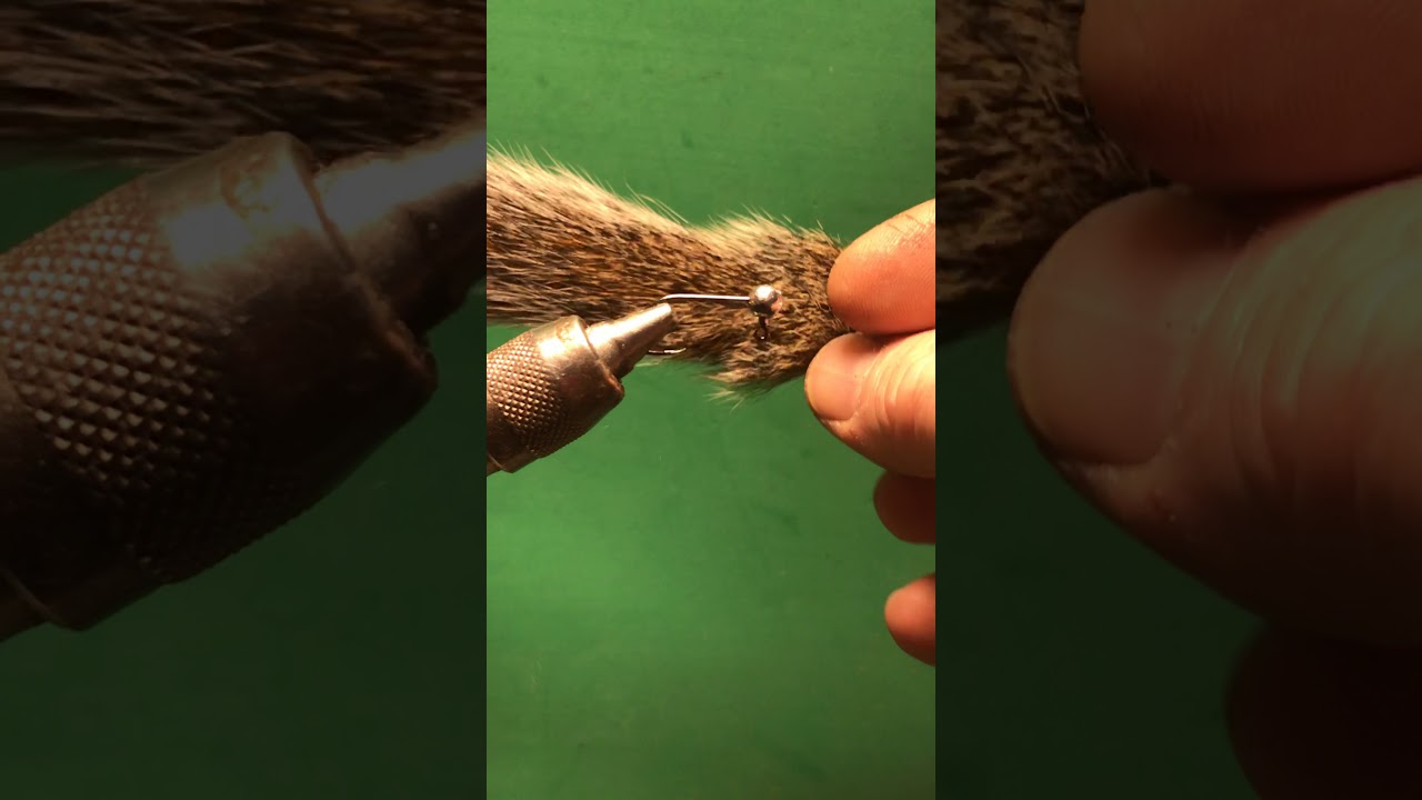 Tying videos for Beginners  #4 - Tying with squirrel tails