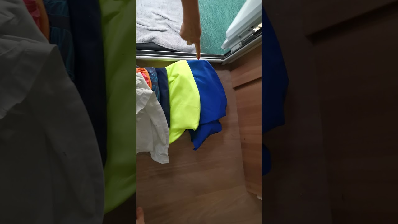 Gebetsroither Lanterna caravan with ants, part 4, inside our clothes...