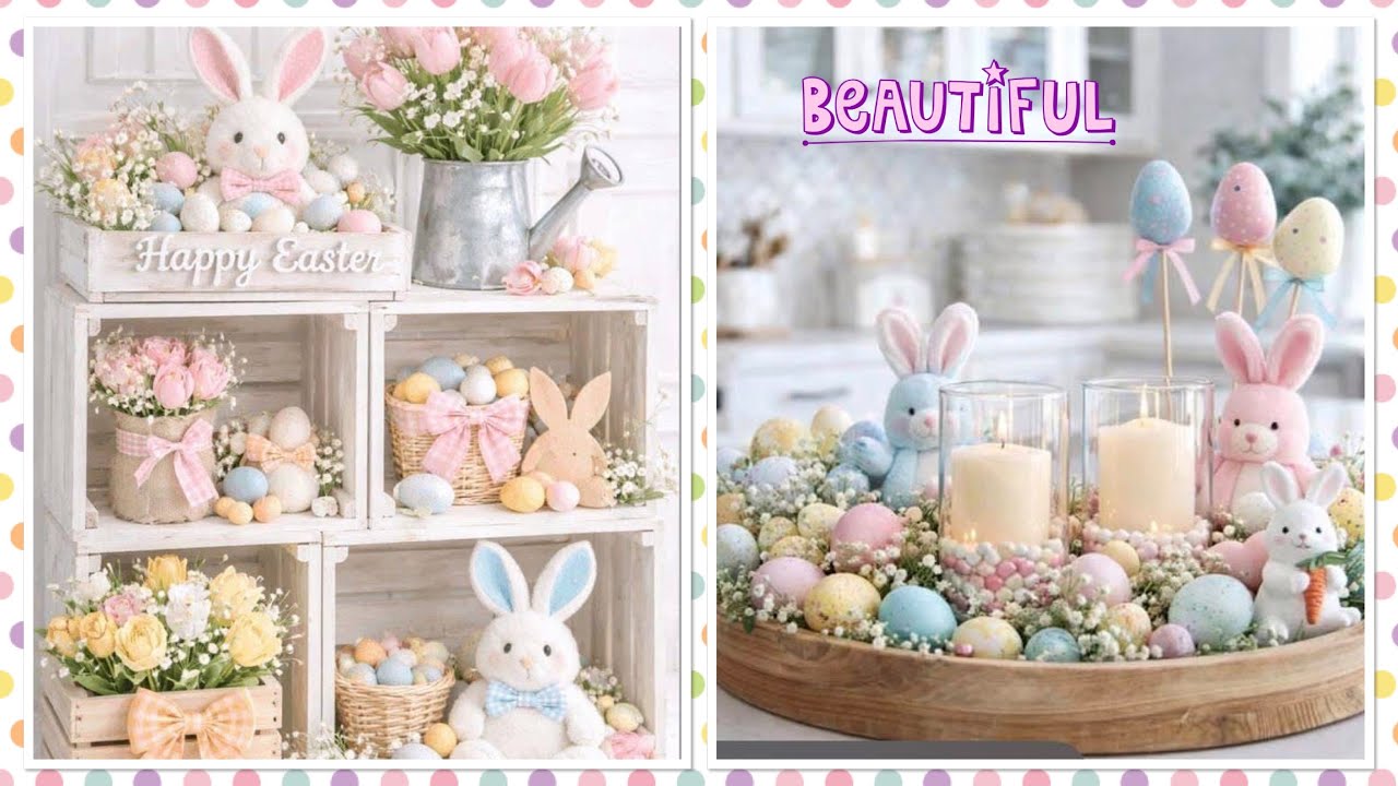 Ideas para decorar de Pascua 🐣 la casa bonita 