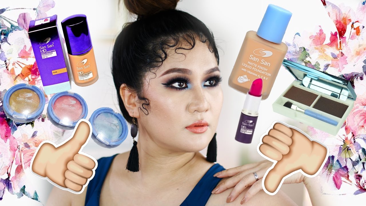 Full Face Makeup Using SanSan Makeup | Kris Lumagui