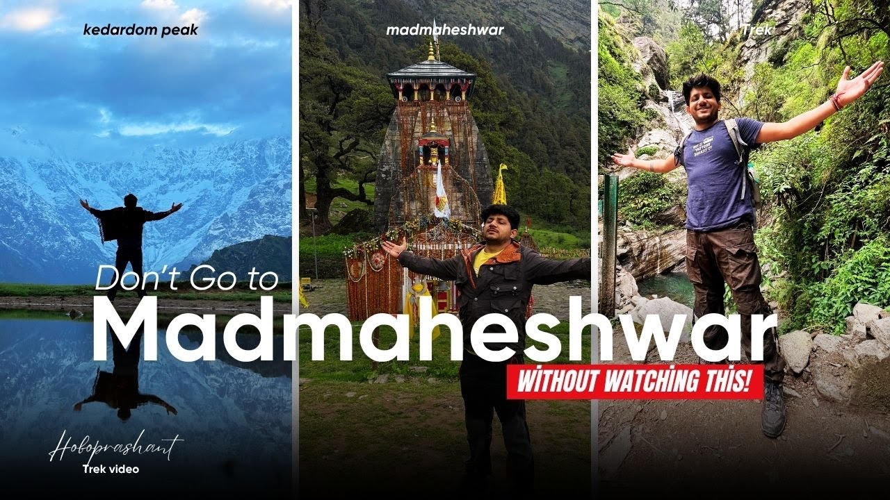 Madmaheshwar trek Explained 2025 | Budget | Temple trek budget | मध्यमहेश्वर महादेव |