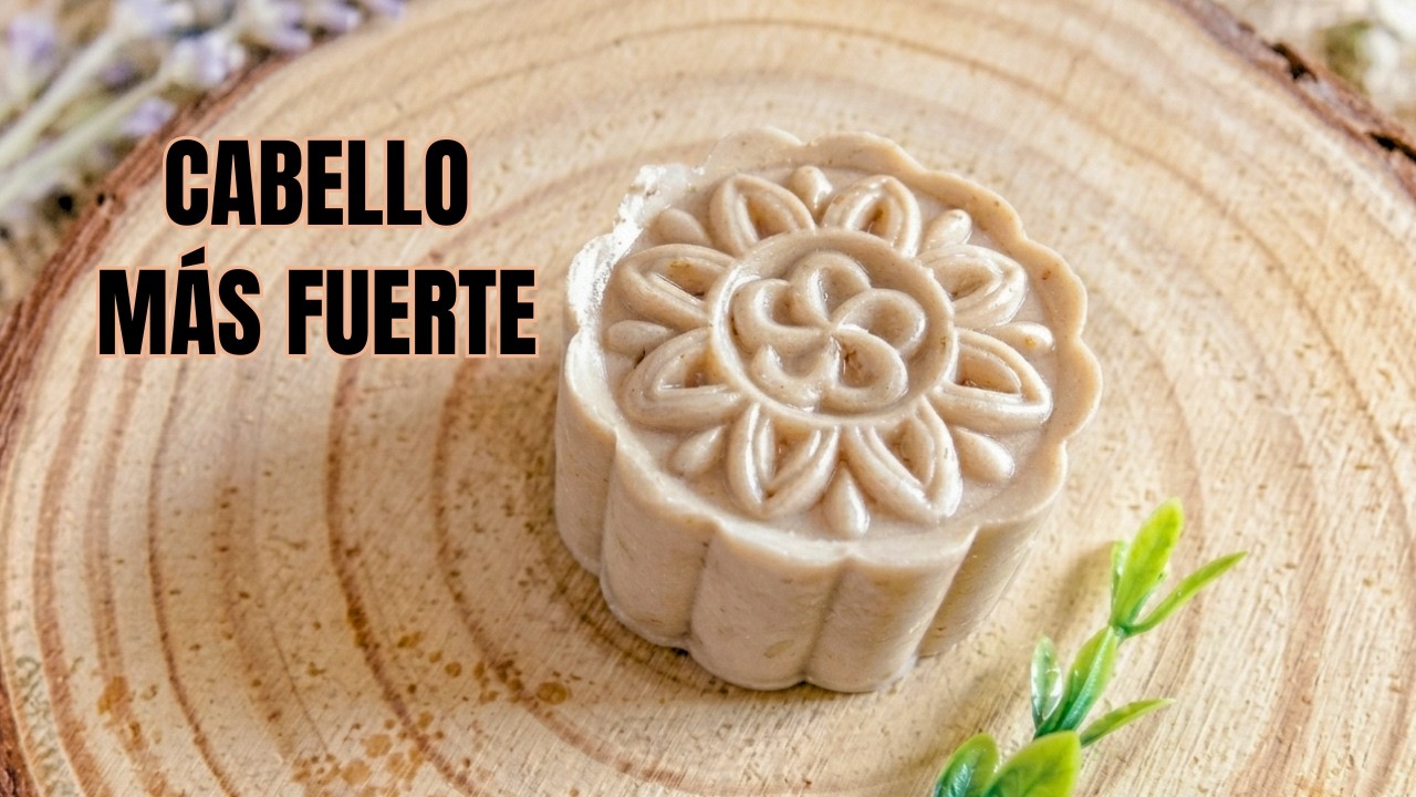 Champú Sólido con levadura de cerveza y cafeína 