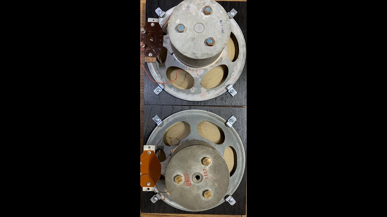 Rare Philips 9807 Fullrange Speakers