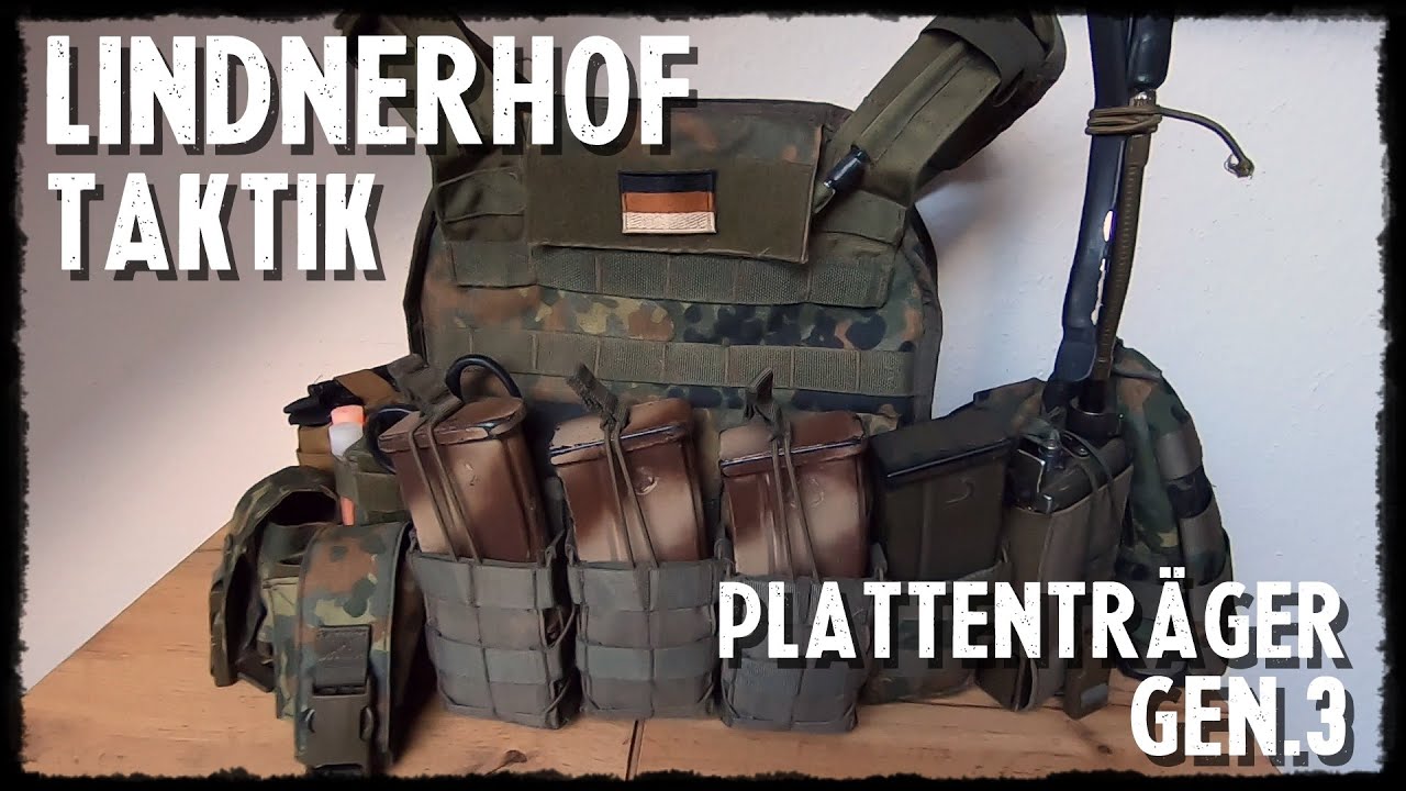 Lindnerhof Taktik Plattenträger Gen. 3 | Plate Carrier Setup | German