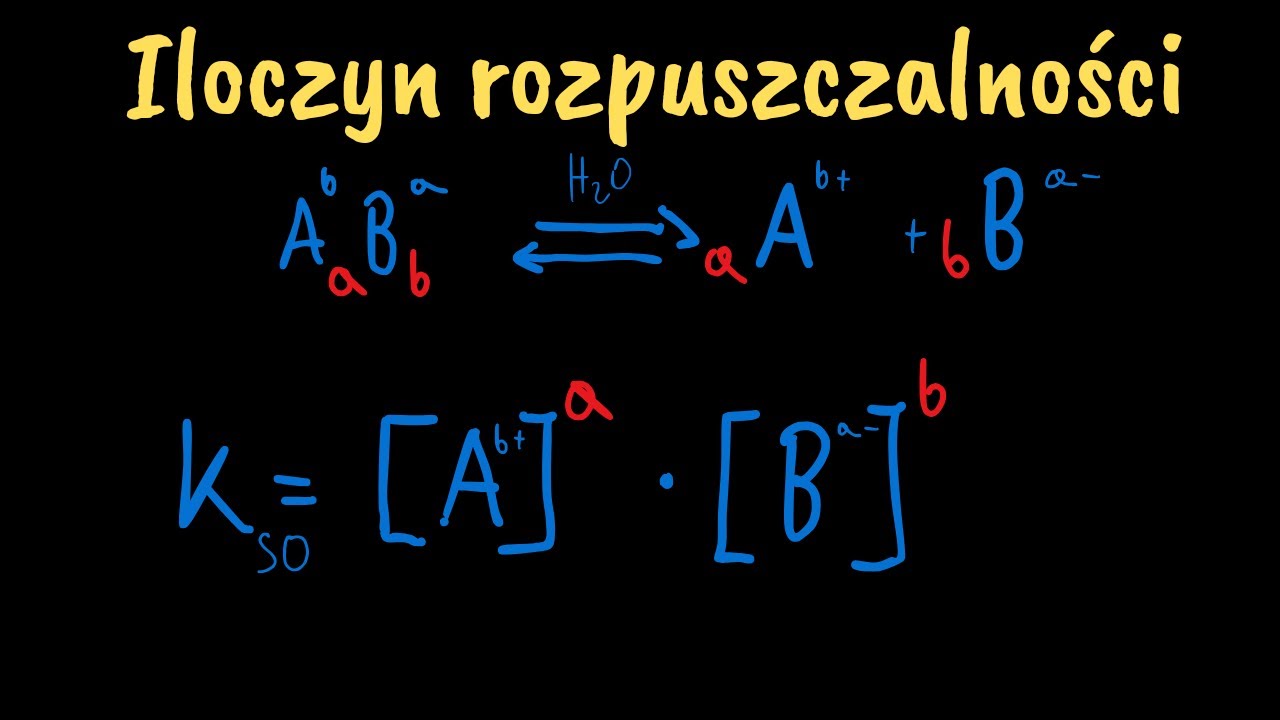 Wprowadzenie do reakcji strącania osad&oacute;w i iloczynu stężeń