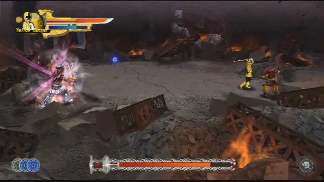 Power Rangers Samurai - Scorpionic Boss Battle and Mega Mode Gameplay