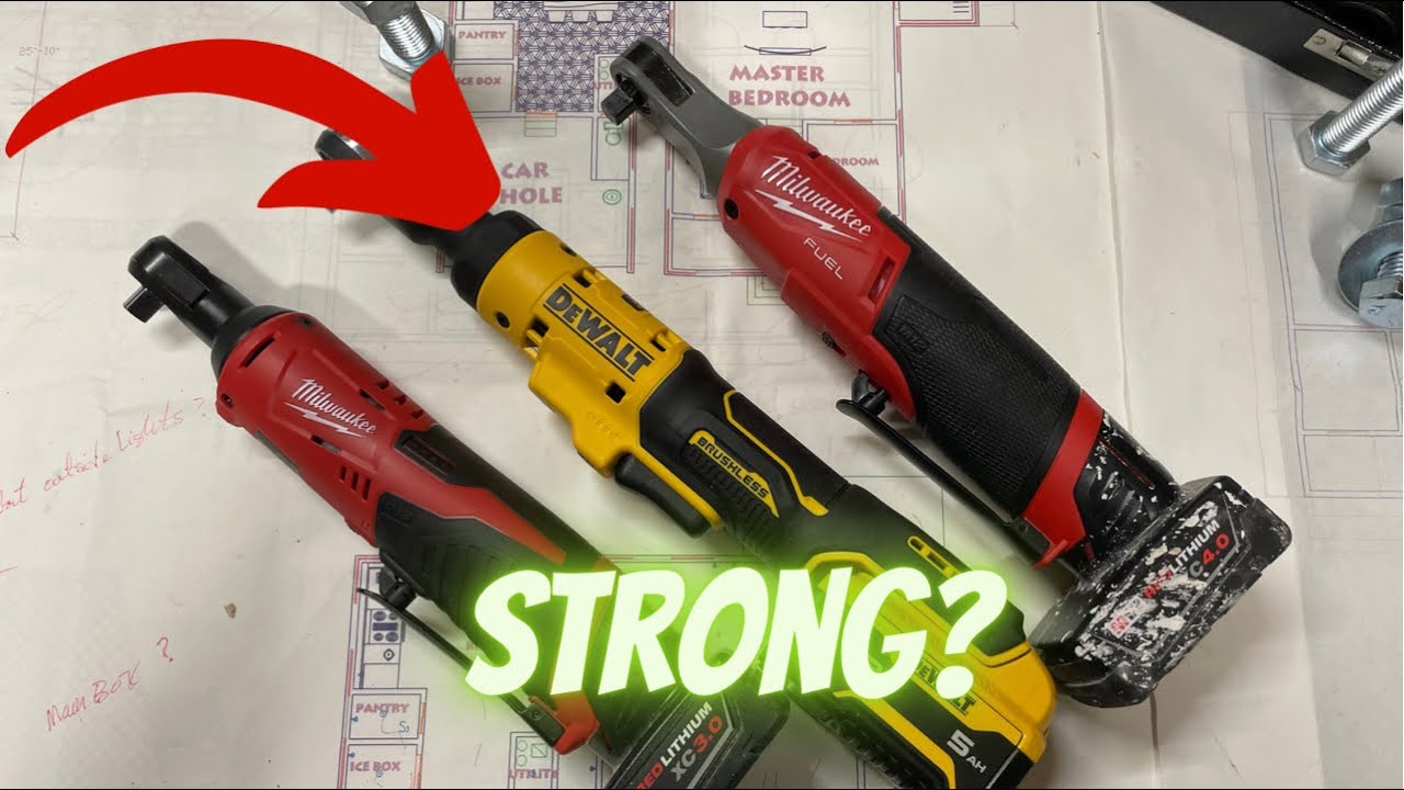New Dewalt 12V Ratchet beats Milwaukee