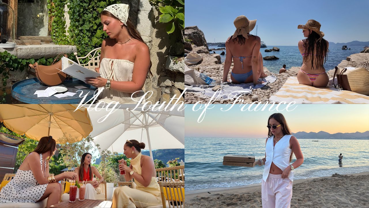 VLOG South🪻| Cannes, îles, sunset, villages provençaux & copines  