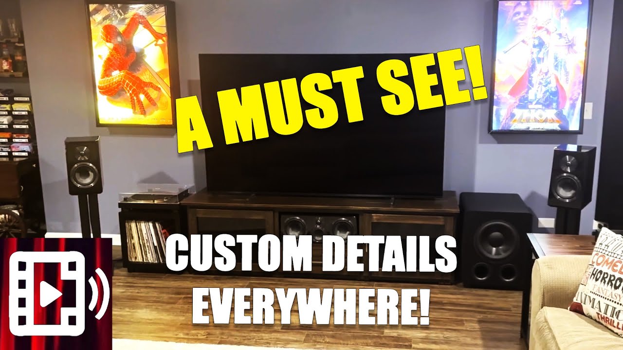 Incredible 7.2.4 Schramm Home Theater Tour | REEL ROOMS Episode 6