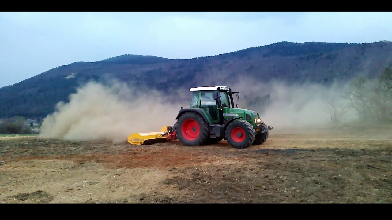 Mulčanje 2021 Fendt 412+ORSI MAGNUM PLUS GS 210 | Mulchen | Mulczer do trawy-leśny