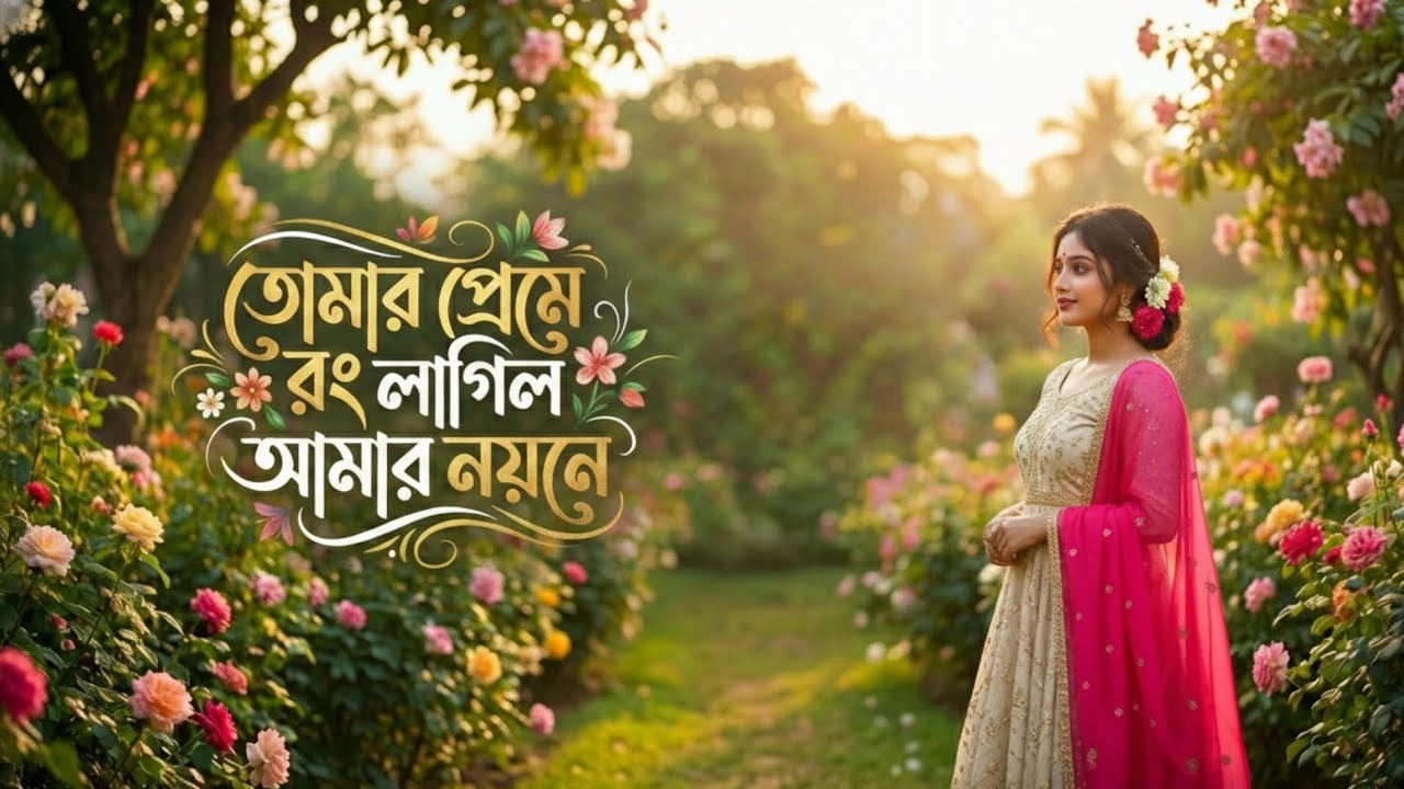 Tomar Prem Rong Lagilo Amar Monete | তোমার প্রেমে রং লাগিল আমার নয়নে | ( techno Mix ) NF MusicBD 