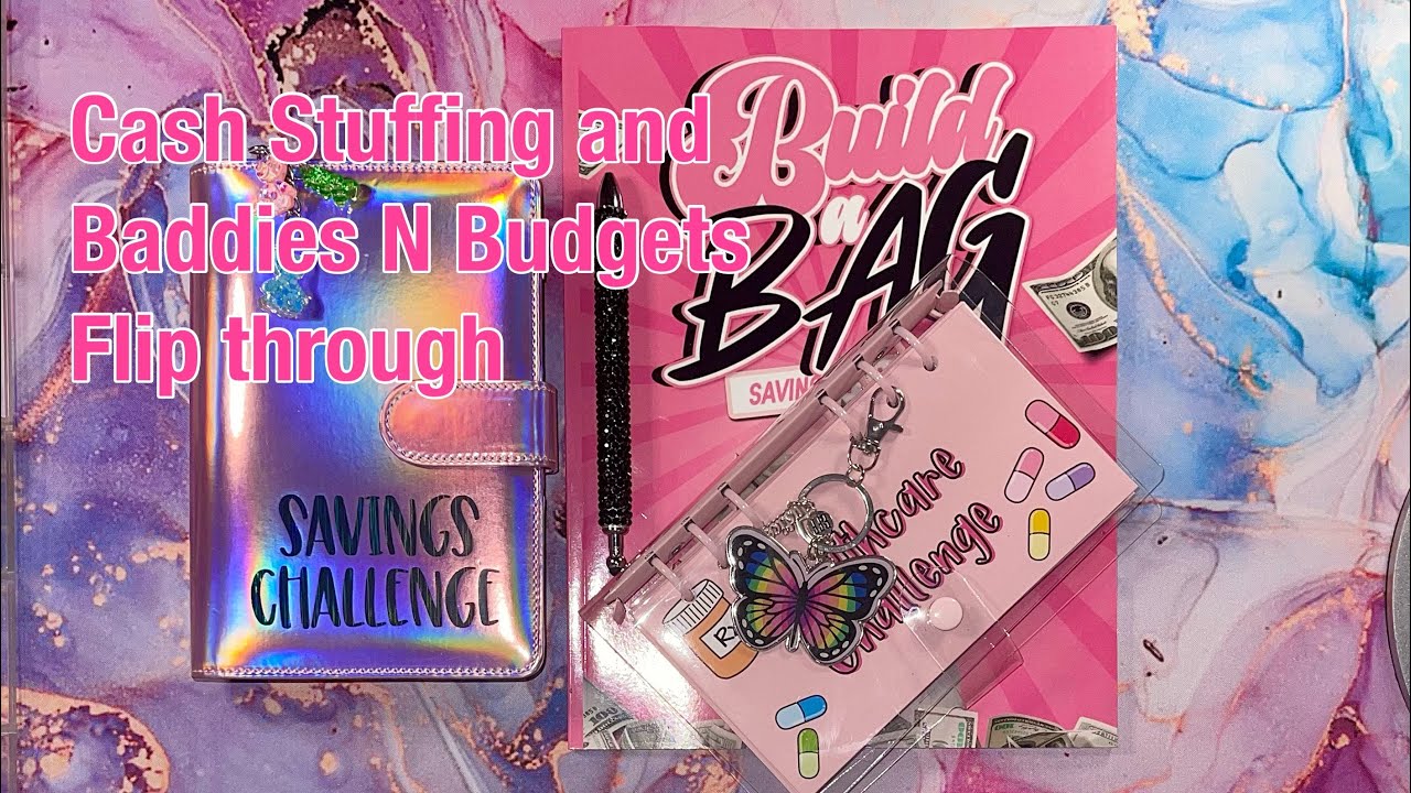 Baddies and Budgets New Saving Challenge book Flip through!! |Mini Cash Envelope Stuffing| #cash