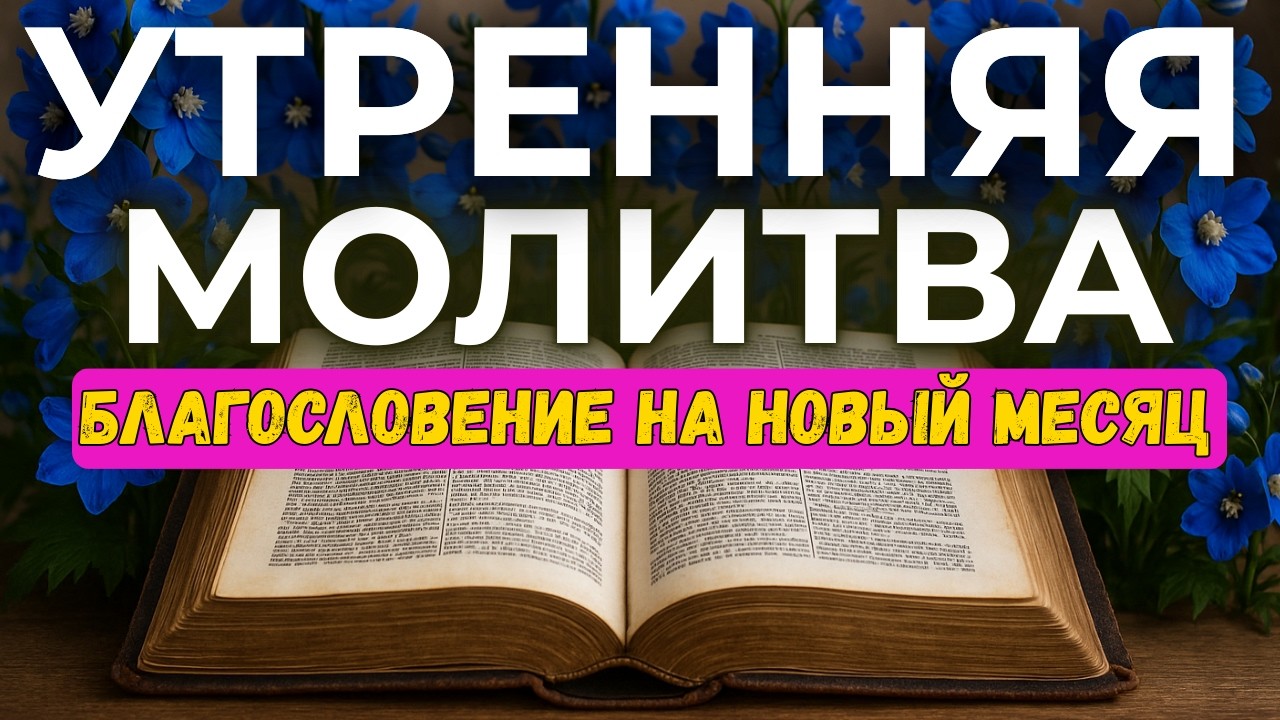 Сильная молитва на новый месяц | Благословение на март 2026