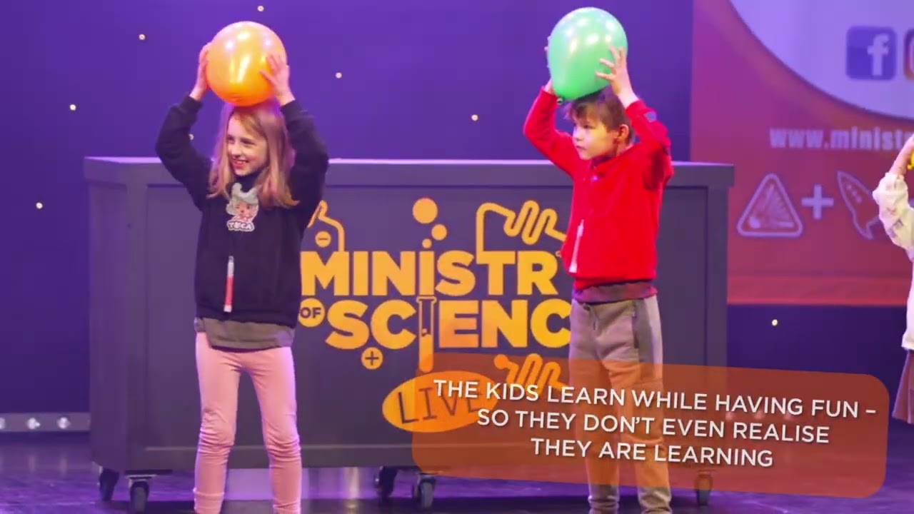 Ministry of Science LIVE - Science Saved The World | UK Tour | ATG Tickets