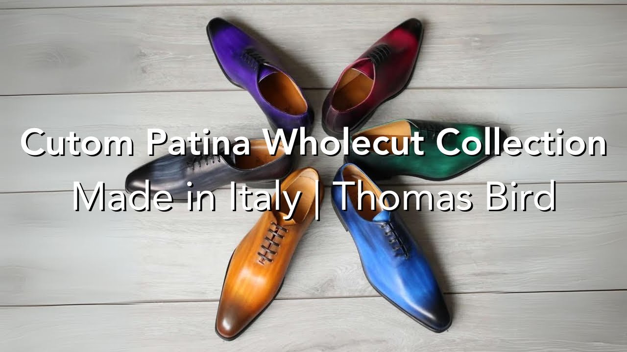Custom shoe patina  wholecuts - Made in Italy | Thomas Bird