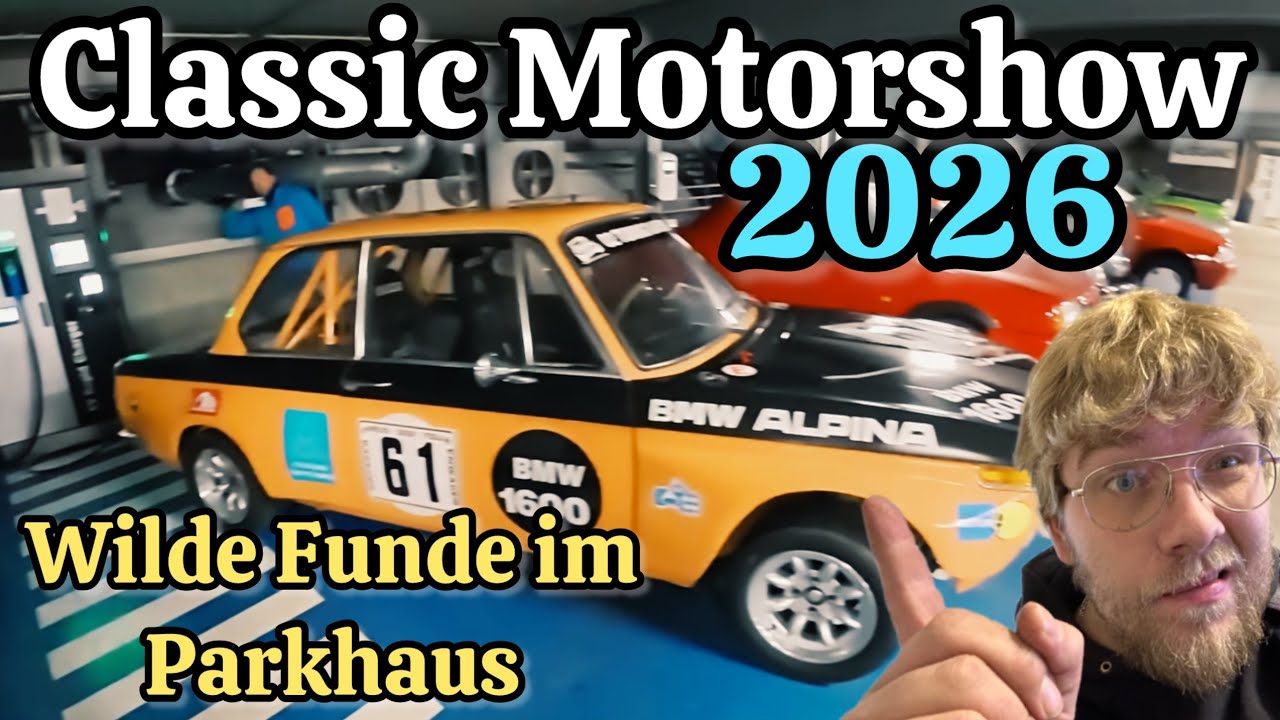Die Oldtimer Preisblase platzt? Unglaublich wilde Preisentwicklung im Parkhaus der Classic Motorshow