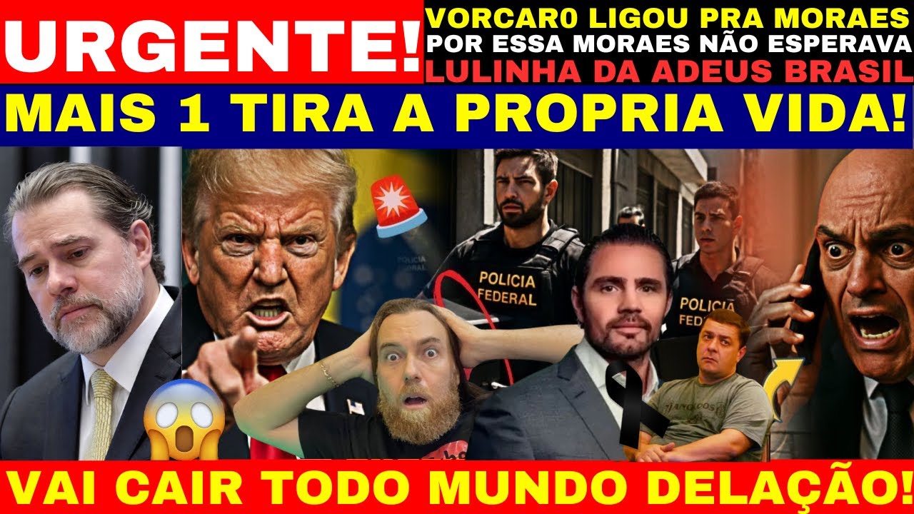 MORRAES LIGOU PARA VORCARO E MAIS 1 TIRA A PROPRIA VIDA NA CADEIA LULINHA SE FOI NÃO VOLTA MAIS!