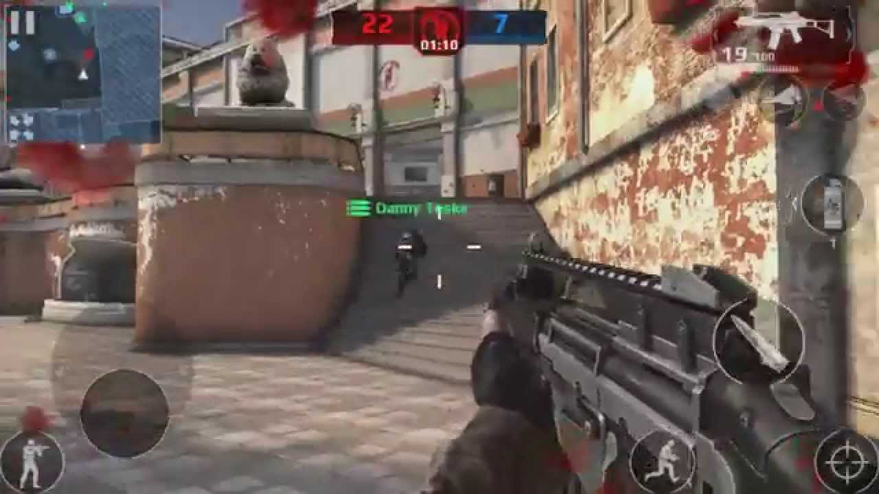 Modern Combat 5 - Champing Multiplayer without die