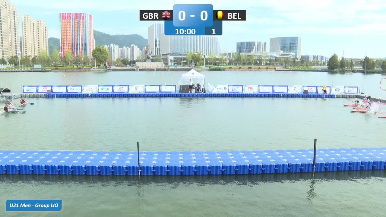 GBR vs Belgium U21 Men Group UO / 2024 ICF Canoe-Kayak Polo World Championships Deqing China
