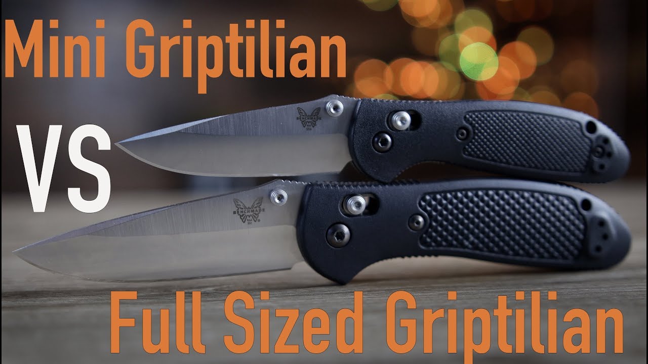 Мини-Griptilian против полноразмерного Griptilian