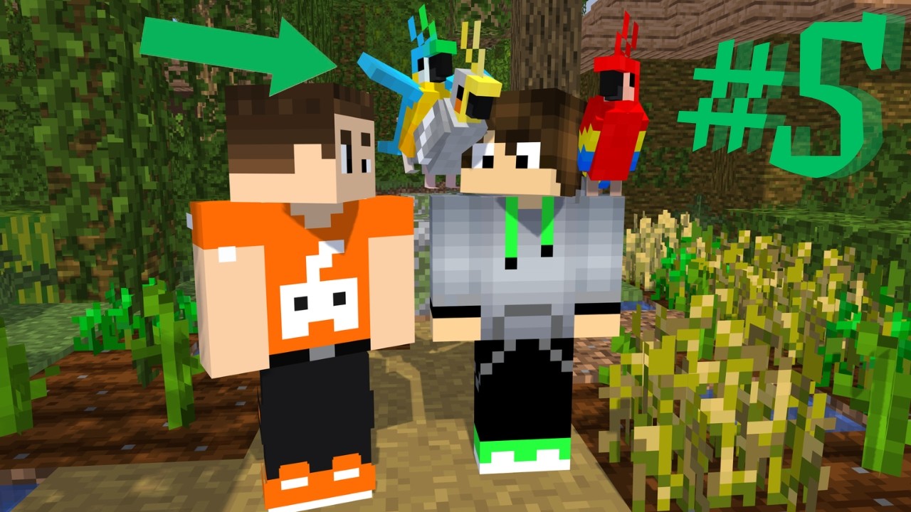 Minecraft Preživljavanje Divljina EP 5-SELO U DIVLJINI