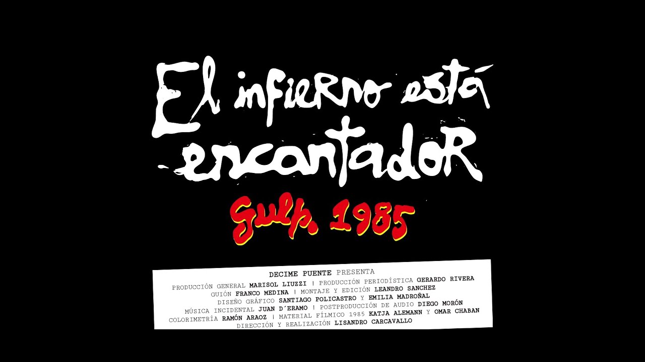 EL INFIERNO ESTÁ ENCANTADOR  Gulp. 1985 - Trailer