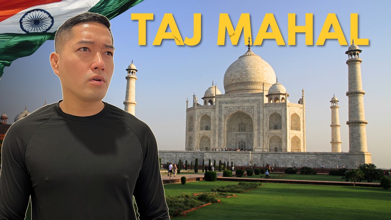The Most Beautiful Wonder of the World & Night Market in Agra