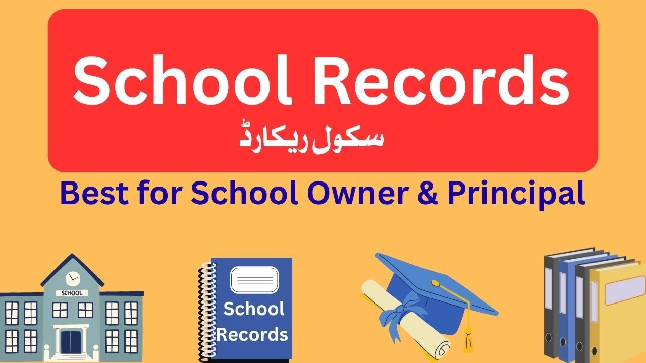 How to Maintain School Record keeping