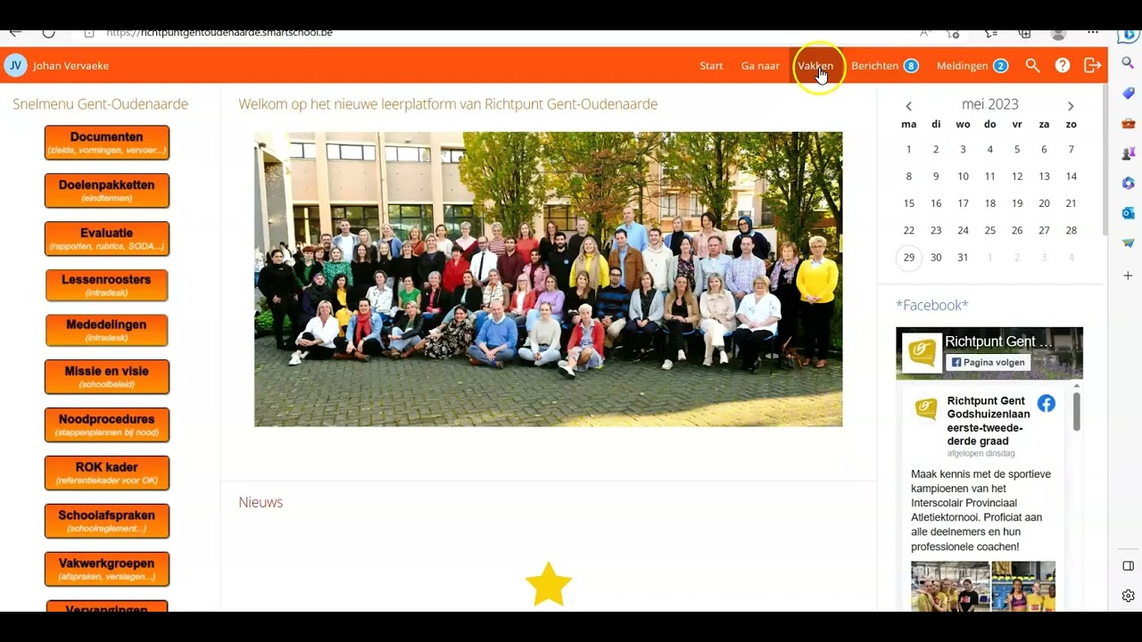 Een vak exporteren (archiveren) en importeren in een ander Smartschoolplatform.