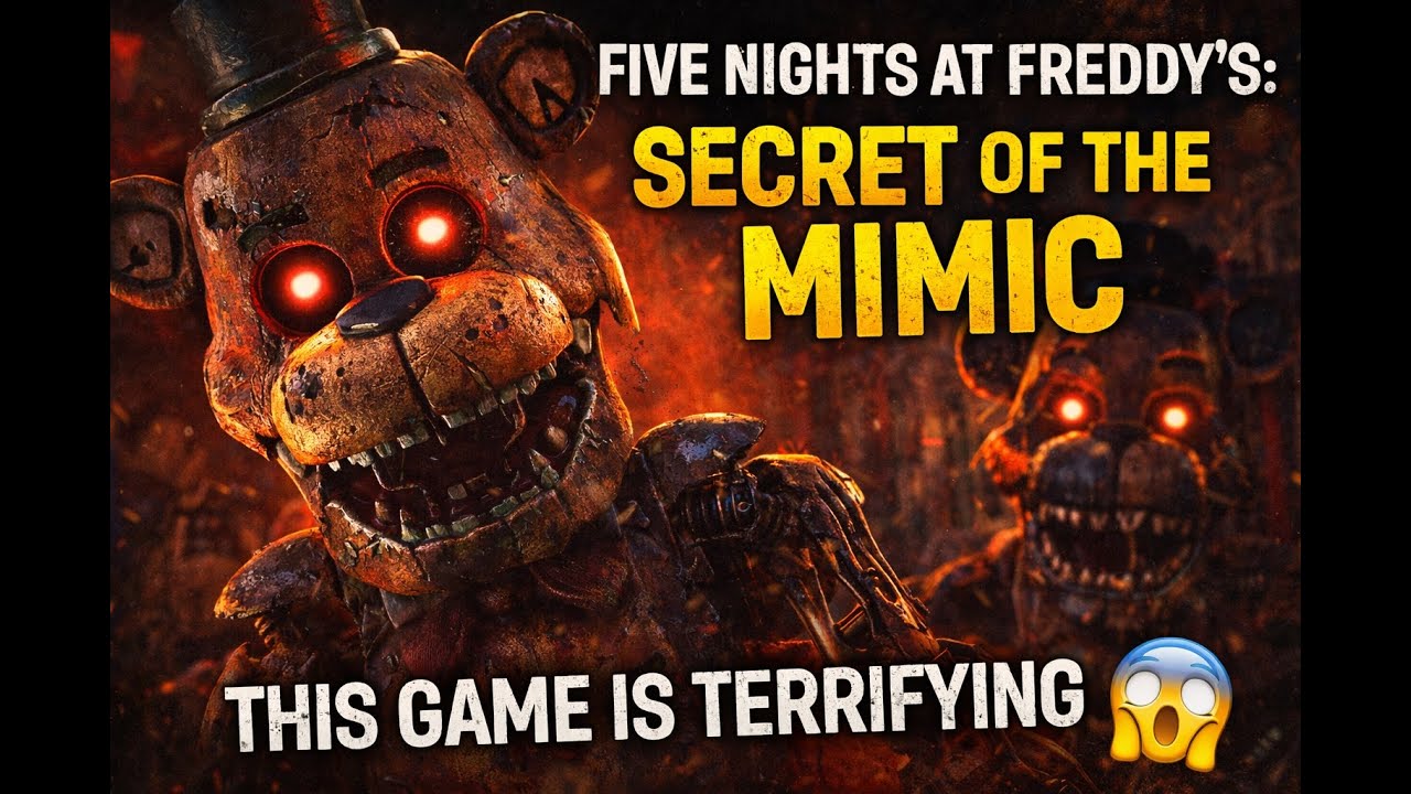 I Played Five Nights at Freddy’s: Secret of the Mimic… This Game Is Terrifying 😱