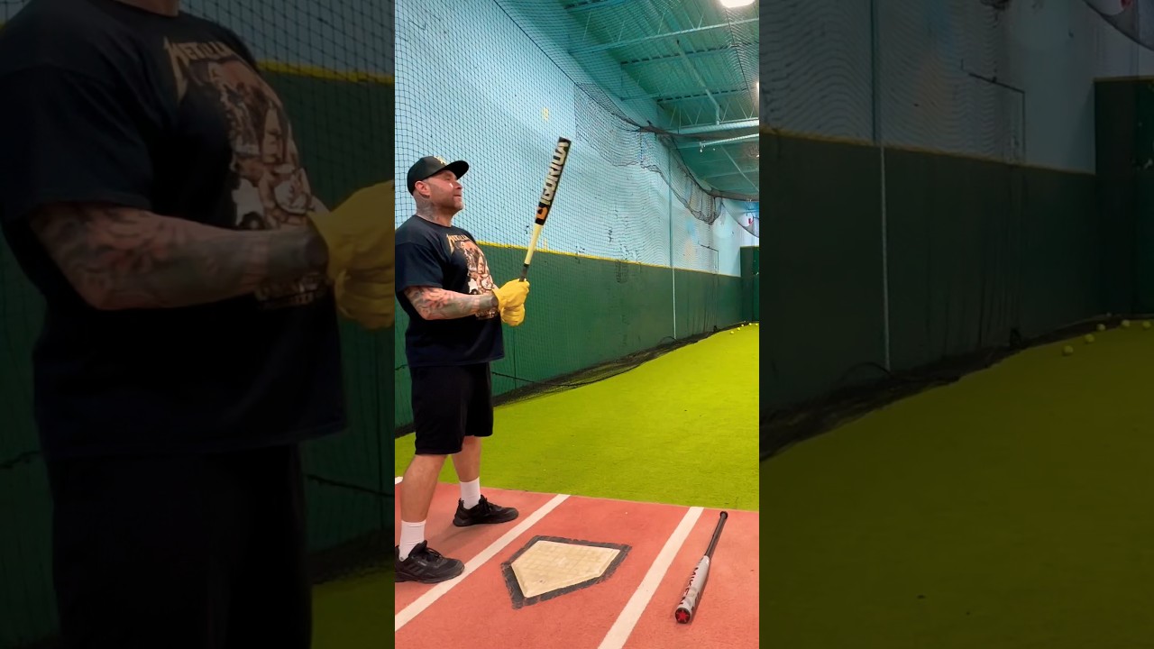 Follow up video&hellip;Cutting a softball with the new Gorilla 👀 #slowpitch #cutit #swing #slowpitch