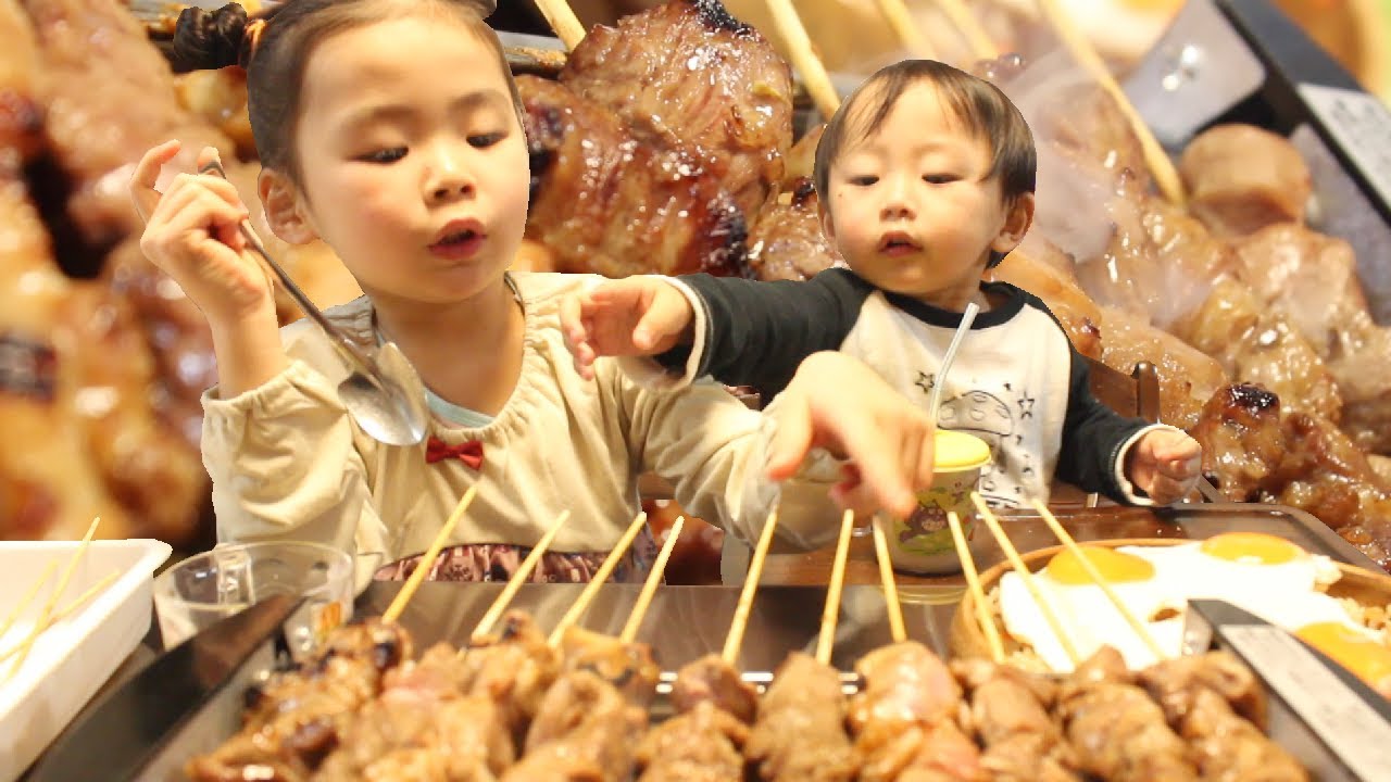 Sate party 2/2 Rino＆Yuuma cooks nasi goreng and eats with Sate