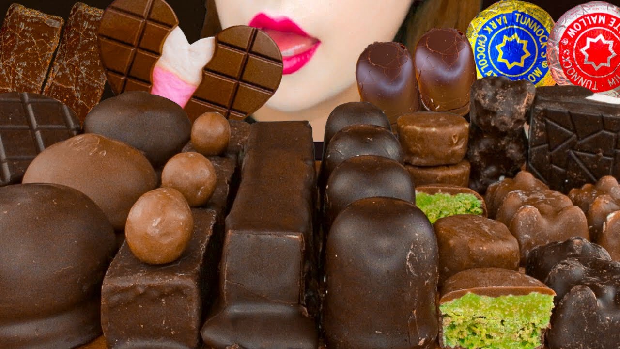 【ASMR】【咀嚼音 】チョコマシュマロ🍫MUKBANG 먹방 食べる音 EATING SOUNDS NO TALKING