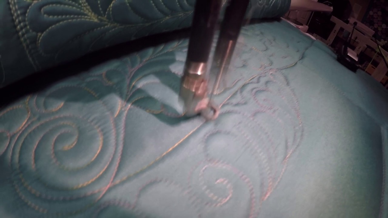 Starting feathers off a curved object