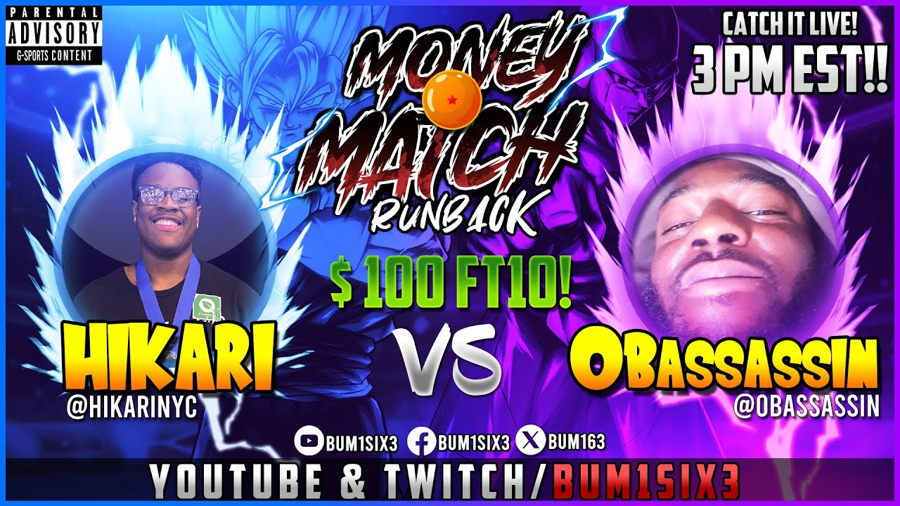 DBFZ | Hikari vs OBAssassin FT 10 for $350 | WATCH ALL OF THIS LMAO!!!