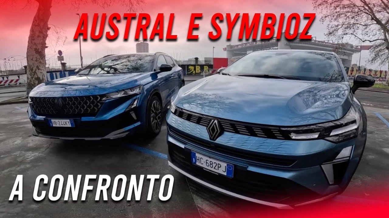 Renault Symbioz e Austral: la prova (a confronto) dei due SUV ibridi