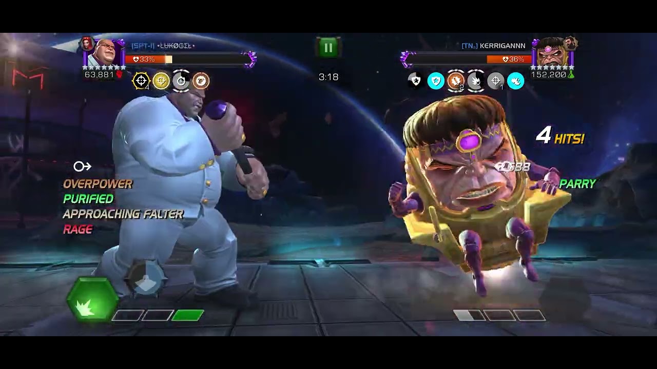 Modok node 47 with KingPin - MCOC AW