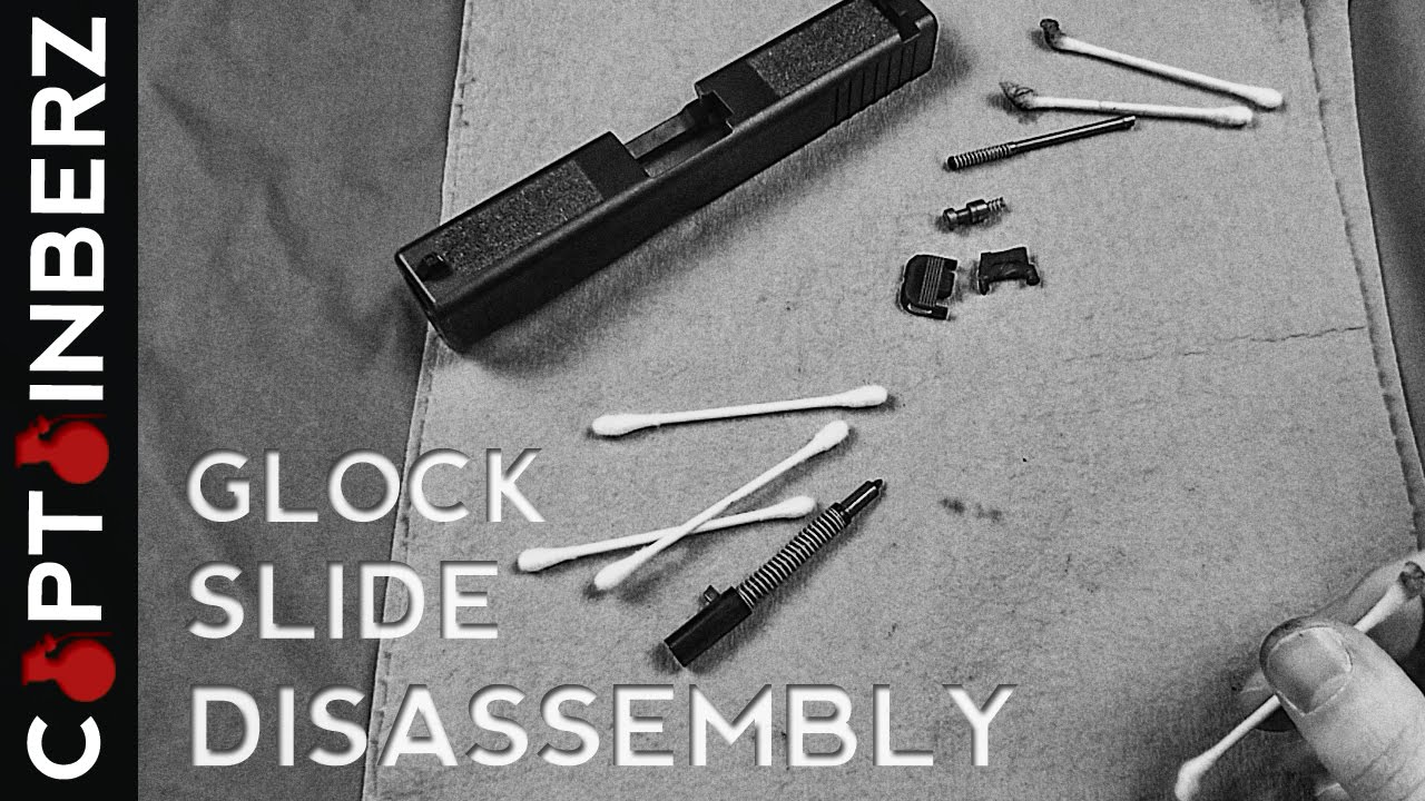 Разборка и чистка затвора Glock