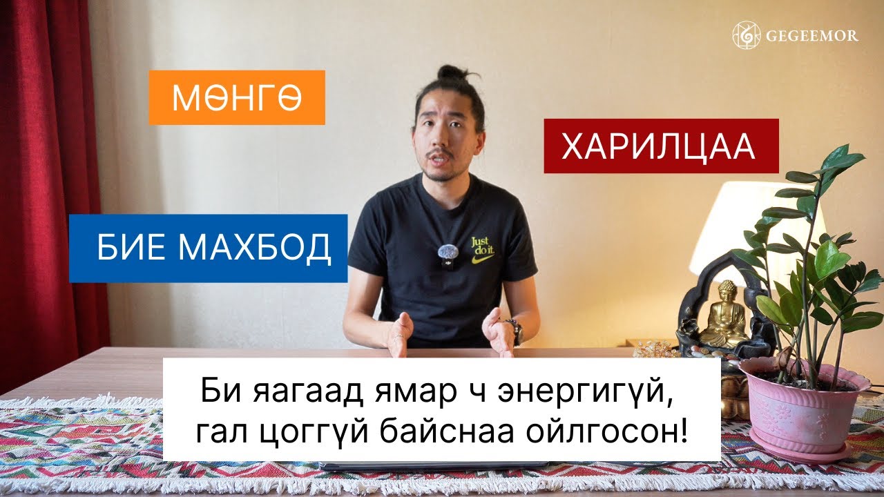 Би яаж өөрийн дотоод галыг асаасан бэ? Мөнгө, Харилцаа, Бие Махбод