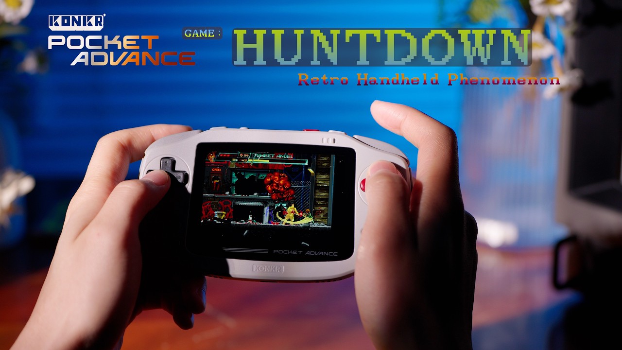 KONKR Pocket ADVANCE Gaming Experience: HUNTDOWN